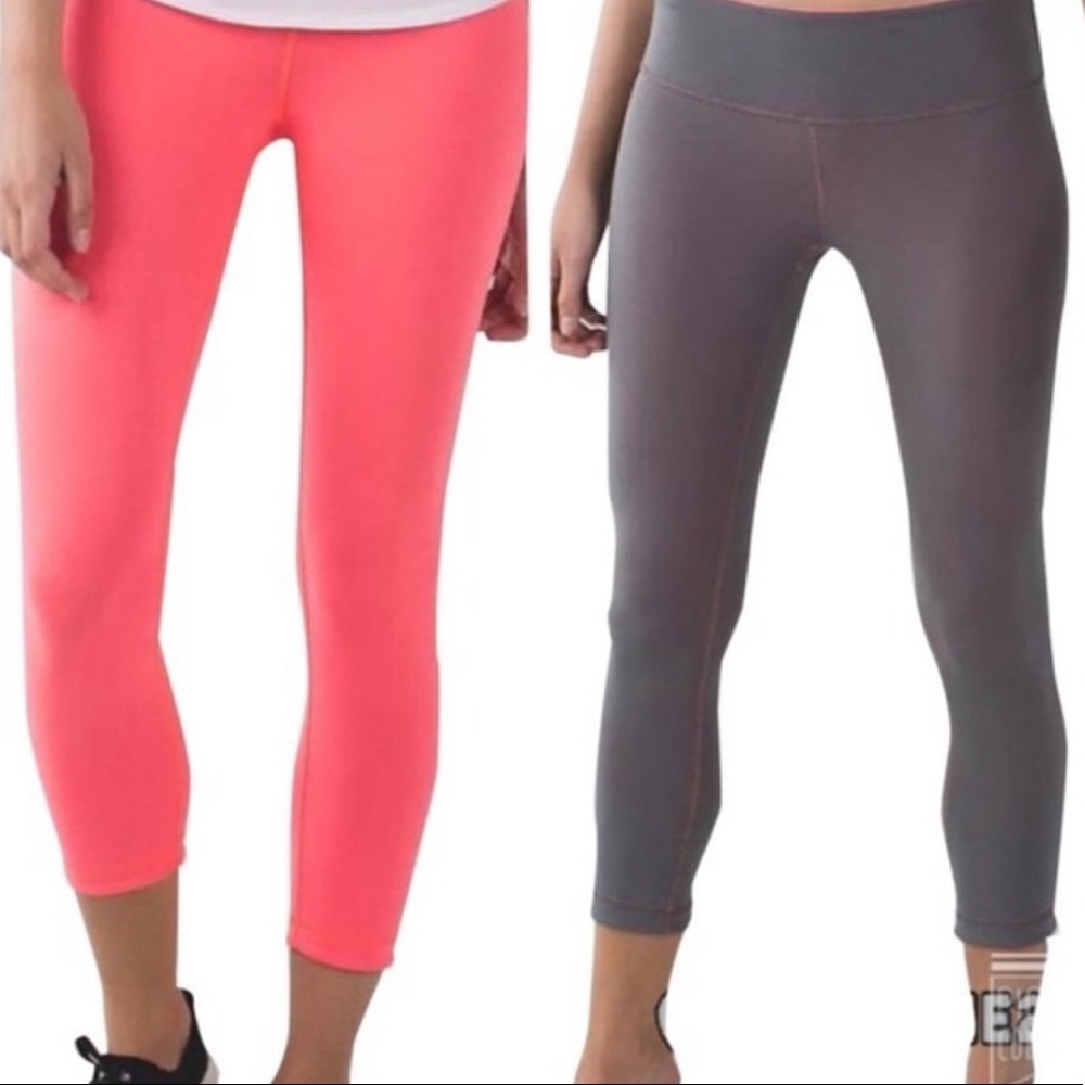Lululemon wunder under reversible crop